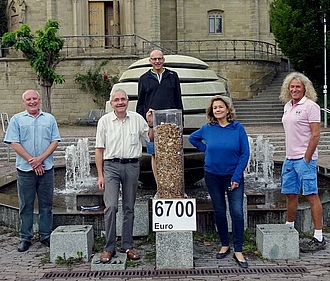 Sammlung von Zigarettenkippen in Bad Rappenau